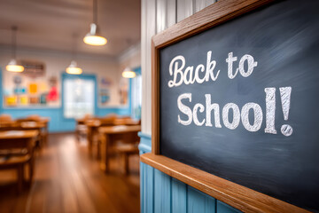 Back to school conceptual banner