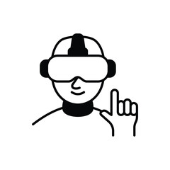 Interactivity Icon vector