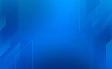 Modern Technology  Design in Blue, Corporate Banner with Blue Line Patterns, Blue Minimalist Tech Background.