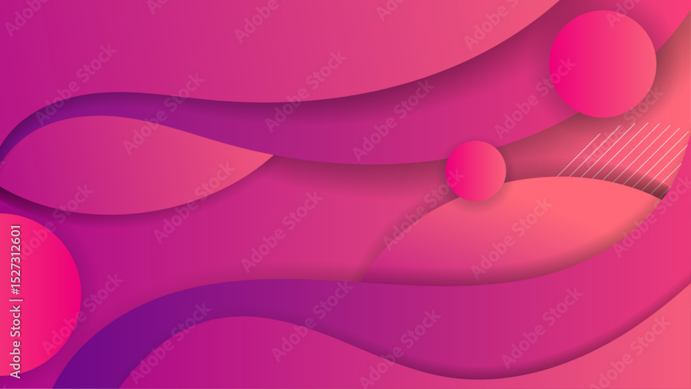 Poster minimalist simple gradient pink background style