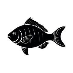 bream vector silhouette