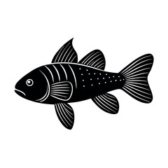 corydoras vector silhouette