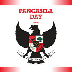June 1 Indonesian Pancasila Day Unity in Diversity, garuda pancasila indonesia
