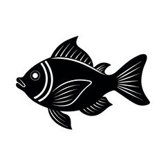 frogfish vector silhouette