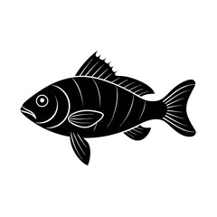 ghostfish vector silhouette