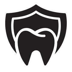 dental insurance Solid icon