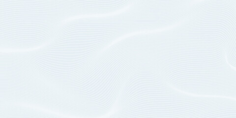 Vector abstract banner design. Fluid vector shaped background. Classic  banner template pattern for social media and web sites. Blue wavy lines. Wave banner.