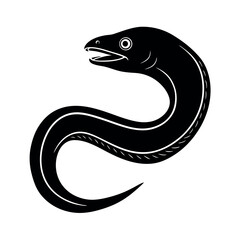 muskellunge vector silhouette