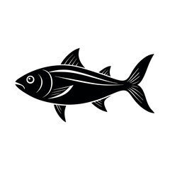 pearlfish vector silhouette