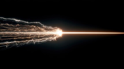 Caliber Trace Fast in Caliber Trace Fast Motion with Caliber Trace Fast Precision Dynamic laser beam with electric sparks effect.