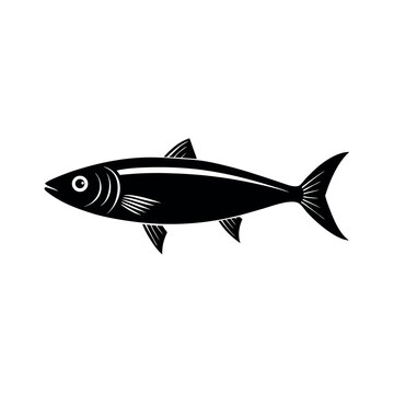scabbardfish vector silhouette