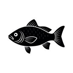 sheepshead vector silhouette