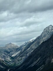clouds over the mountains