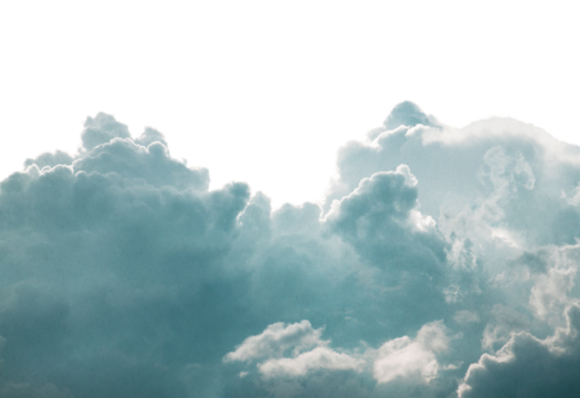 PNG Cloud border effect overlay