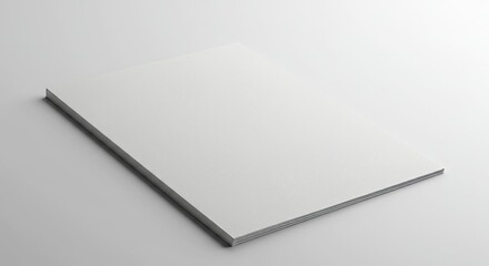 Elegant Restaurant Menu Mockup with Blank Template