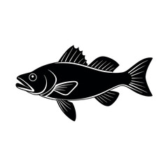 yellowtail vector silhouette