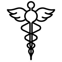 caduceus medical symbol