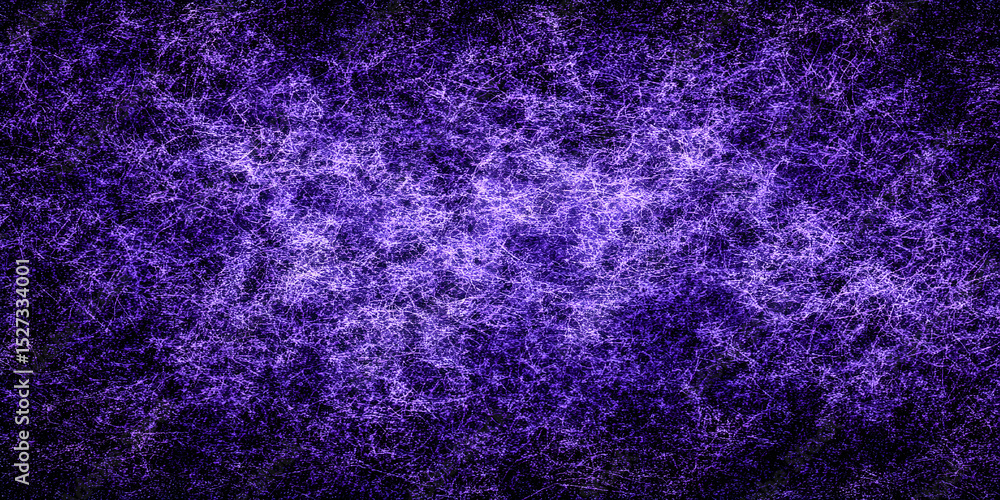 Wall mural purple grunge background with gradient from the center with full area scratches.