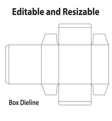 dieline, box dieline, dieline packaging, the die line, packaging box dieline, dieline template, die-line design
