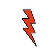 lightning bolt vector illustration