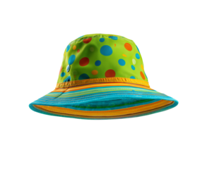 Colorful sun hat for children summer fashion apparel