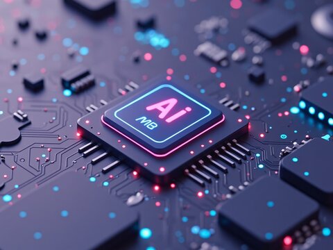 AI chip, motherboard circuit, tech future