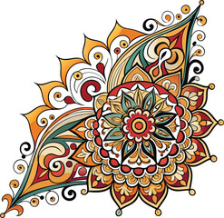 abstract floral background