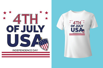 Independence day t-shirt design