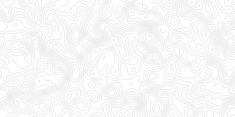 Minimal Lines Topographic contour lines grid map seamless pattern. Geographic mountain relief. Abstract lines background. Contour maps. illustration, Topo contour map design.