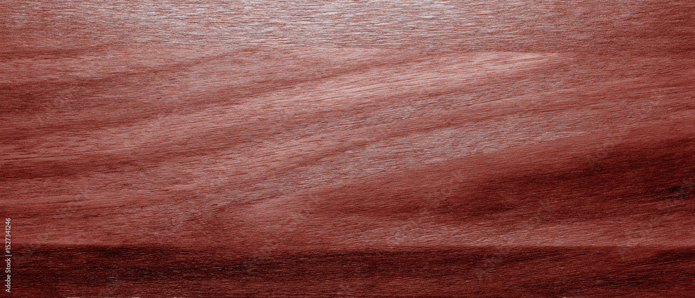 Poster polished cherry wood texture background with smooth grain pattern and warm reddish brown color