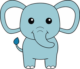 baby elephant cartoon