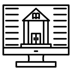 Online Vector Icon