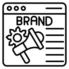 Branding Vector Icon