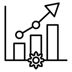 Operational Efficiency Vector Icon