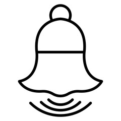 Tranquility Bell Vector Icon