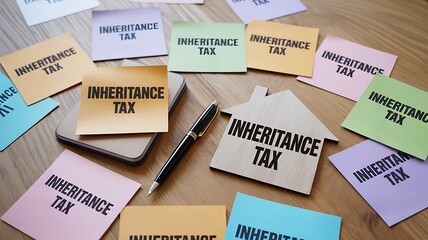 Inheritance tax planning and financial implications on inherited assets.