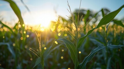 Fototapeta premium real time disease detection using multispectral imaging and machine learning, reducing crop loss and improving food security.