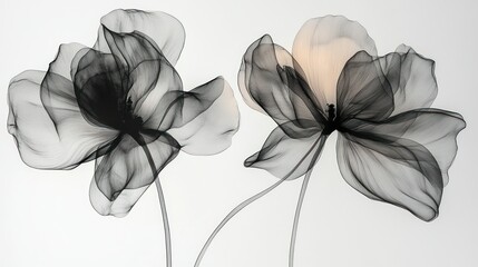 Abstract floral design