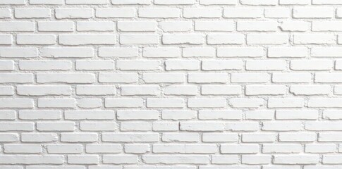 Obraz premium Textured white brick wall, perfect for product display , stock, photo