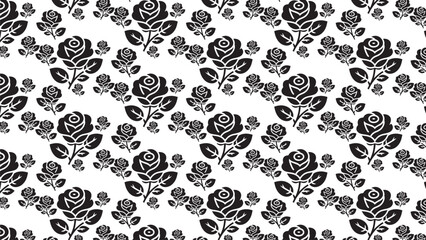 seamless pattern with flowers