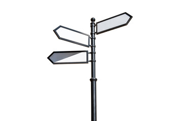 Blank pointer on white background, isolate