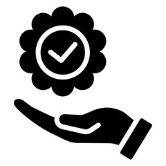 Assurance Glyph Icon