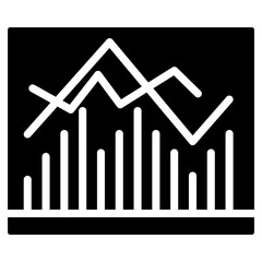 Volatility Glyph Icon