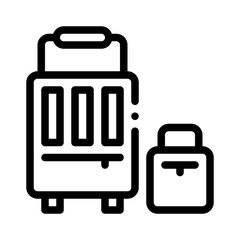 luggage line icon