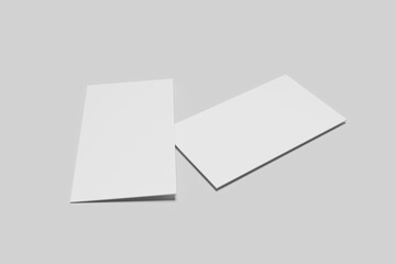 Business Card Mockup blue