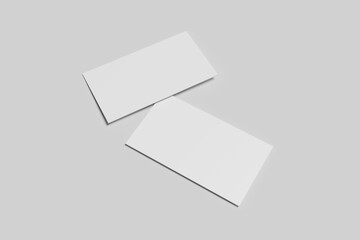 Business Card Mockup blue