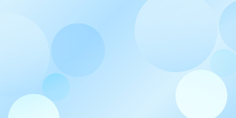 Modern geometric background gradient soft light blue bokeh for Graphic Business background hitech technology abstract