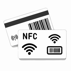 Create a vector graphic of a bold-stroke business card design featuring clean lines and modern typography.