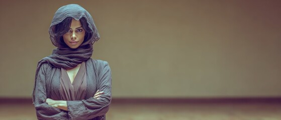 Woman in traditional attire