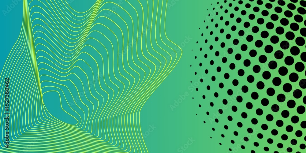 Poster futuristic abstract background with glowing lines and high-tech vibes. excellent for technology them